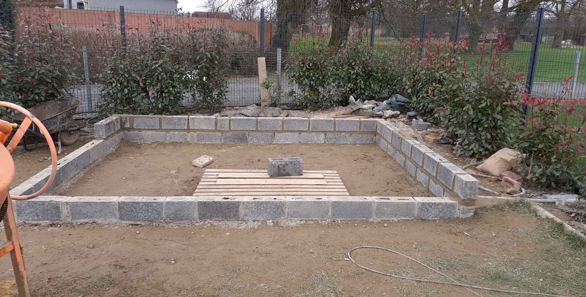 Etape pour construire un abri de jardin en dur ?