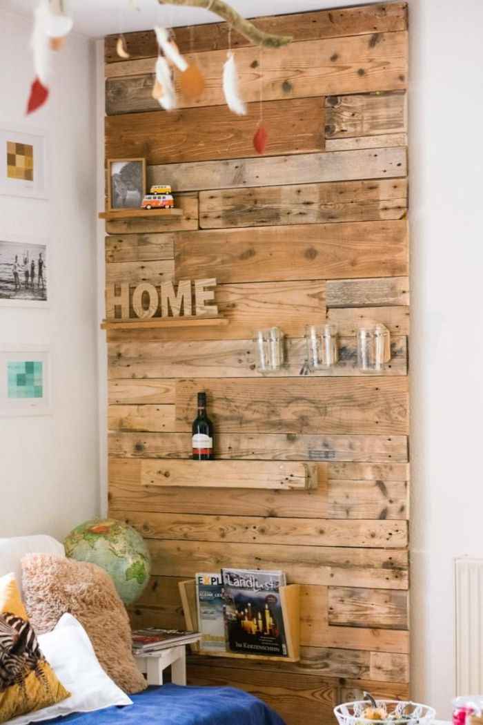 Idées de décoration avec des palettes en bois : inspirez-vous de ces astuces créatives