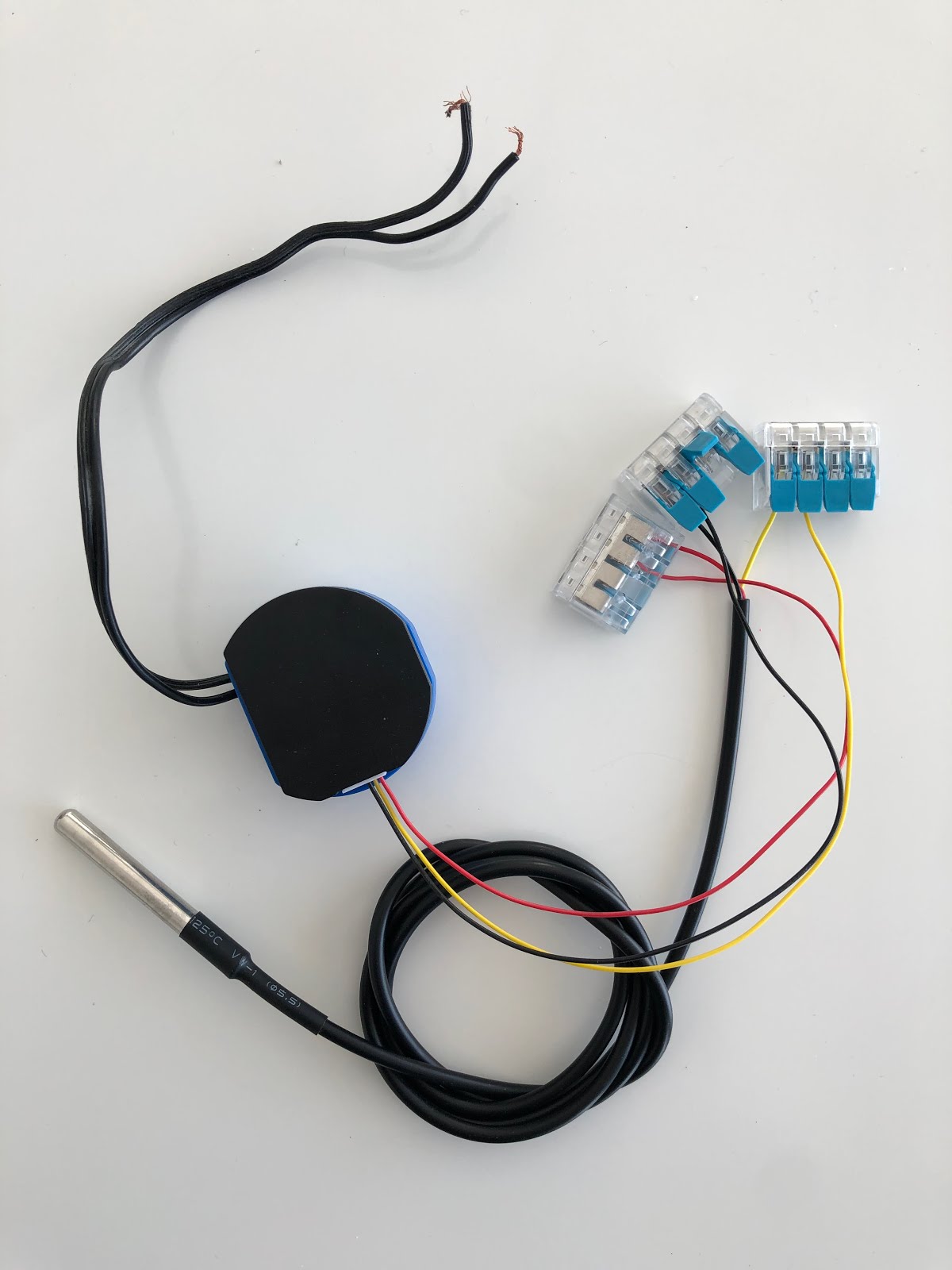Installation Instructions for the Temperature Sensor Shelly